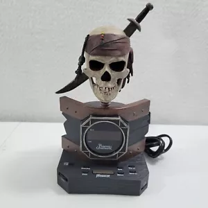 Disney The Pirates Of The Caribbean Talking Am/Fm Radio Alarm Clock 42624-2M8 - Picture 1 of 7