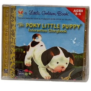 The Poky Little Puppy Interactive Storybook (PC, 2000) CD ROM New Sealed