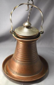 RAR gehämmertes Kupfer A&C 1920er Ära alte Mission Kopperkraft ganzer Feuerstarter! - Bild 1 von 5