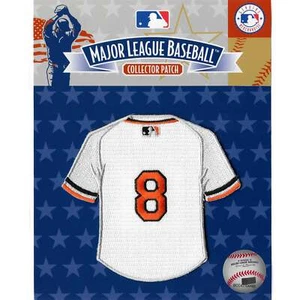 Cal Ripken Jr. # 8 Camiseta Parche Baltimore Orioles Bordado Mayor Liga Baseba - Picture 1 of 3