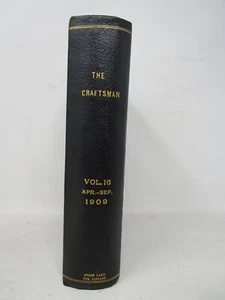 The Craftsman Gustave Stickley Bound Magazine Volume 16 April to September 1909 - Imagen 1 de 15