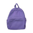 Japanese Canvas Backpack For Women Men Solid School Backpack Small Bags