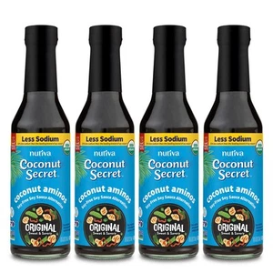 , Organic Liquid Coconut Aminos, 8 fl oz (pack of 4), All-Purpose Seasoning S... - Picture 1 of 6