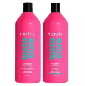 New- Matrix Insta Cure Shampoo & Conditioner Duo- Liters 33.8oz - Picture 1 of 1