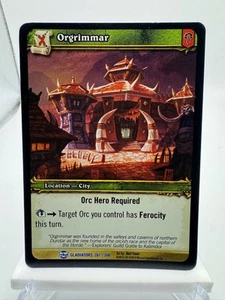World of Warcraft TCG Foil Promo Gladiators Orgrimmar - Picture 1 of 1