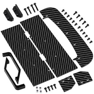 1/8 RC Car Skid Plate Chassis Carbon Fiber For 1/8 ARRMA Felony 3S BLX Upgrade - Picture 1 of 13