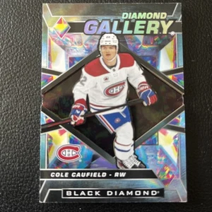 2024-25 UD Black Diamond Gallery Cole Caufield #DG-CC Montreal Canadiens SP - Bild 1 von 2