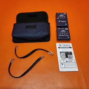 TEMPO 468-G Modular Cable Tester Kit 468T Transmitter & 468R Receiver No Box New - Afbeelding 1 van 13