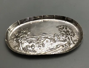 George III Silver Dish Alexander Zeigler Edinburgh c1800 51g ILZX - Picture 1 of 5