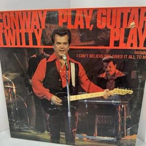 Conway Twitty Play Guitar Play Vinyl LP 1977 - Picture 1 of 2