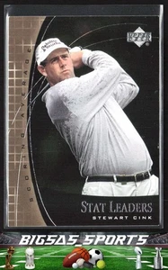 Stewart Cink 2001 Upper Deck Stat Leaders #SL14 - Picture 1 of 2