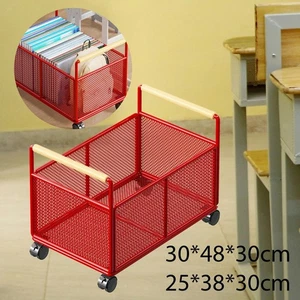 Under Desk Storage Box Bookshelf Bathroom Letter Rolling File Organizer Cart - Picture 1 of 13