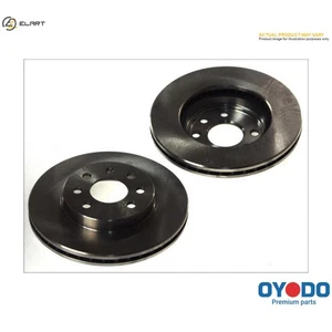 2x BRAKE DISC 40H2045-OYO FOR TOYOTA 1ZZ-FE 1.8L 2AZ-FSE 2.4L 1CD-FTV 2.0L 4cyl - Picture 1 of 8
