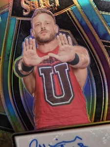 2024 Panini Select WWE - Ridge Holland Signature Selections Tie-Dye Prizm /25 - Picture 1 of 4