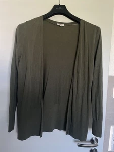 Strickjacke Cardigan S.Oliver Gr. 40 oliv Khaki grün - Bild 1 von 1