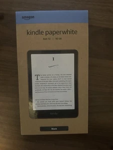 New  Amazon Kindle Paperwhite 12th Gen 16GB Black - Picture 1 of 1