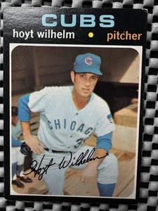 1971 Topps Hoyt Wilhelm Chicago Cubs 248 VG-EX - Picture 1 of 2
