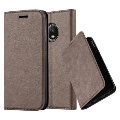 CADORABO Hülle für Motorola MOTO G5 Case Handy Schutzhülle Tasche Etui Kartenfach