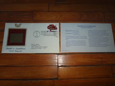 united states golden replicas cover reptiles scarlet kingsnake - Image 1 of 2