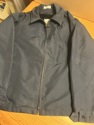 Vintage London Fog Black Coat Fur Lined size 44 Regular - Image 1 of 4