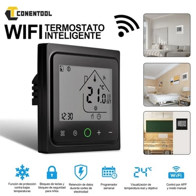 Smart Digital Raumthermostat WiFi Intuitiv bedienbar Smart Home integration NEU - Bild 1 von 4