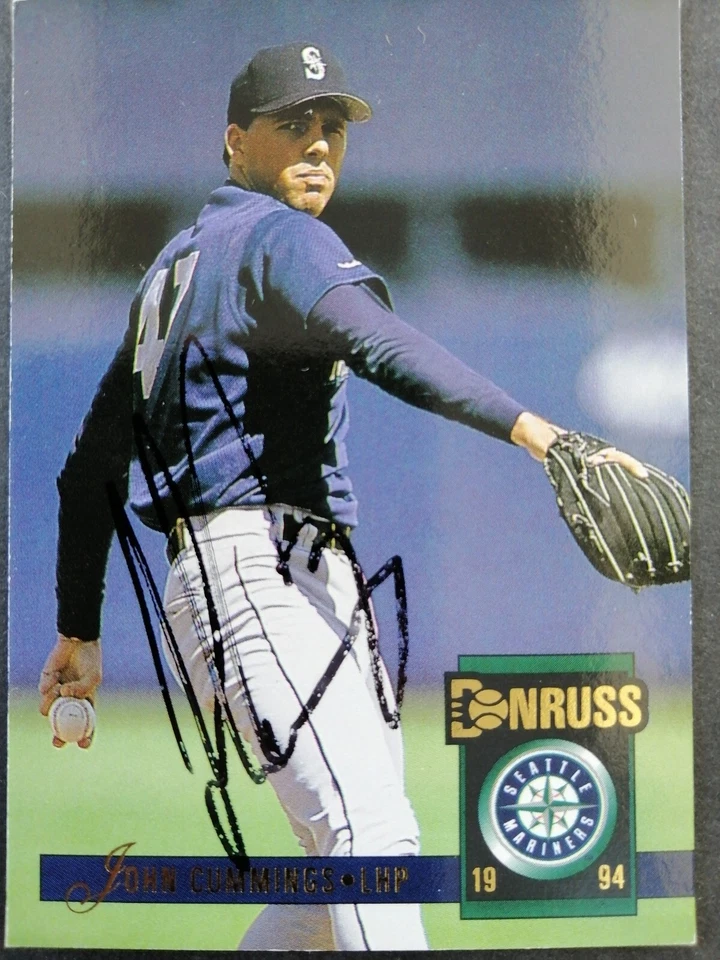 1994 Donruss SIGNED: John Cummings, MARINERS #126 - Image 1 of 1