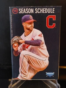 Cleveland Indians 2015 pocket schedule - Corey Kluber - Picture 1 of 6