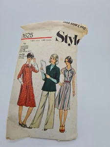 Vintage Style Dress Pattern 1625 Shirtwaister Tunic Top Womens Bust 41" 104 cm - Picture 1 of 2