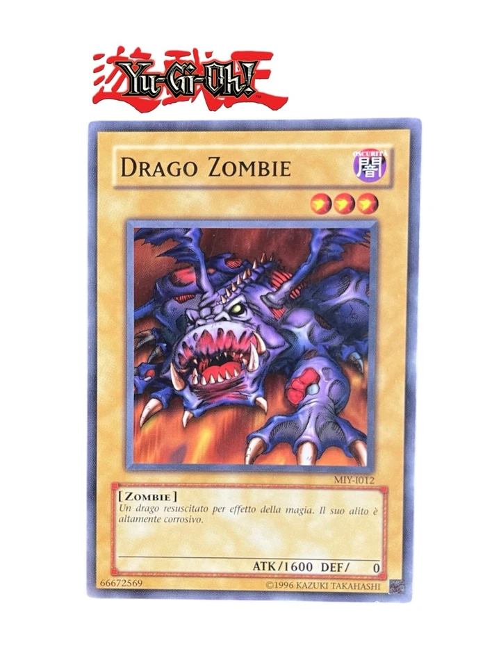 DRAGO ZOMBIE MIY-I012 + DUE CARTE COMUNI IN OMAGGIO - Immagine 1 di 1
