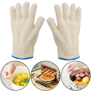 Guantes de cocina resistentes al calor para horno con dedos hasta 350 °C - Imagen 1 de 10