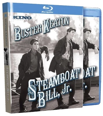 BLU RAY STEAMBOAT BILL JR., BUSTER KEATON,  KINO, PRE-OWNED, LIKE NEW - Image 1 of 4