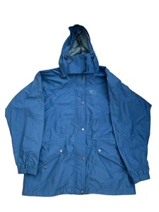 Womens Lowe Alpine Walking Jacket Medium Blue Triple Point Hiking Outdoor - Picture 1 of 9