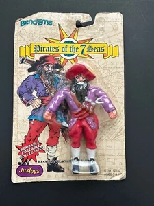 Pirates of 7 Seas BLACKHEART Bend-ems biegbare Figur neu versiegelt Justoys - Bild 1 von 5