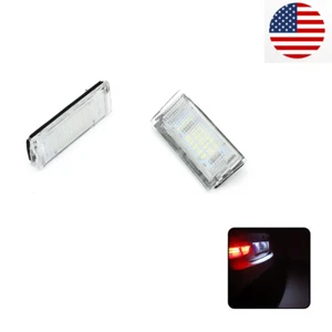 2Pcs Led License Plate Light Led Canbus Auto Tail For BMW 3er E46 4D 1998-2005 - Picture 1 of 16
