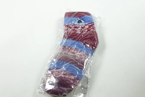 Fuzzy Zebra Socks NHL Colorado Avalanche Cover
