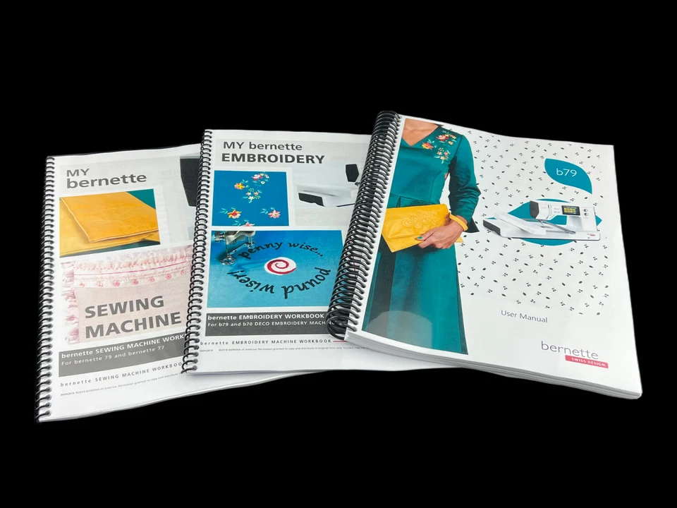 Bernina B 79 Sewing Machine Instruction Manual & Mastery Workbook Bundle - Image 1 of 1