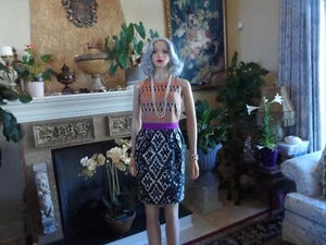 Giambattista Valli Multi Color Jacquard Sheath Dress Size IT 40 - US XS - Picture 1 of 24