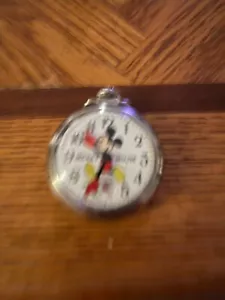 vintage bradley mickey mouse pocket watch - Picture 1 of 2