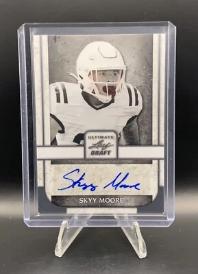 2022 Ultimate Leaf Draft Sky Moore AUTOGRAPH PA-SM1 - Image 1 of 2