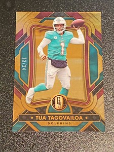 2023 Gold Standard Tua Tagovialoa Rose Gold /24 Miami Dolphins