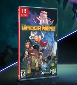 UnderMine + #206 Card Nintendo Switch Limited Run Games #156 LRG Brand New Seal - Picture 1 of 9