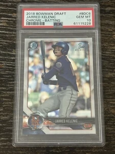 2018 bowman draft jarred kelenic chrome psa 10 - Picture 1 of 2