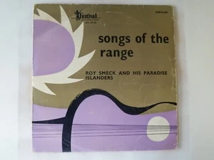 ROY SMECK and his Paradise Islanders - Songs Of The Range - 10" LP - Picture 1 of 2