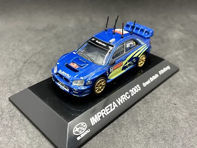 CM's 1/64 IMPREZA WRC 2003 Great Britain P.Solberg #7 diecast model car CM110 - Image 1 of 4