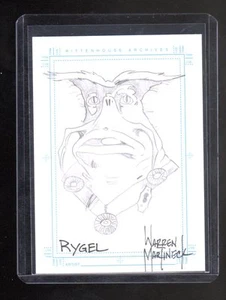 Farscape Warren Martineck Sketchafex sketch card - Picture 1 of 1
