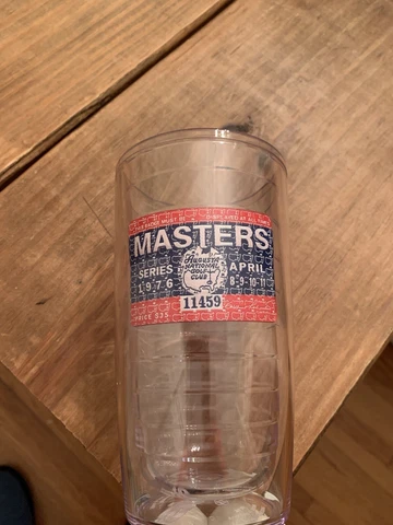 Masters Golf Badge Tervis Tumbler Cover