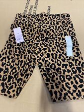 Wild Fable High Rise Leopard Print Biker Shorts Size medium. New with tags.