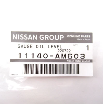 Genuine OEM Nissan Infiniti 11140-AM603 Engine Oil Level Dipstick  - Image 1 of 4