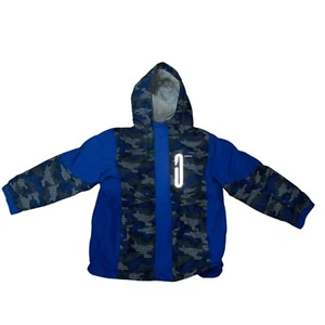 Swiss Tech Boy's S Small (6-7) Overcoat Fleece Lined Warm Winter Jacket Hooded - Picture 1 of 16