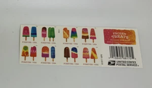 Frozen Treats Forever Stamps Book of 20 - Picture 1 of 2